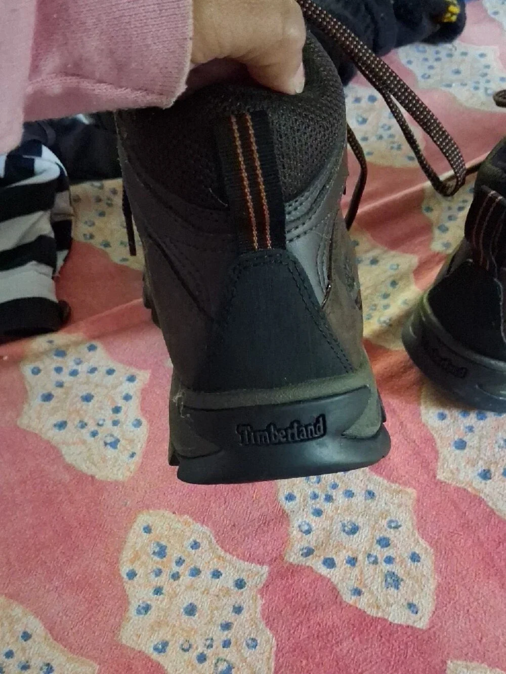 Timberland Dark Brown Waterproof Leather Hiking Boots